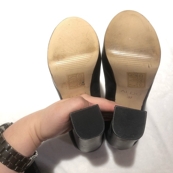 (✨Add-on Discount) Aldo Open Toe Thick Heel Pumps - Picture 2 of 2